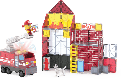 MAGNA-TILES® Fire Station Magna-Tiles Lil Tulips