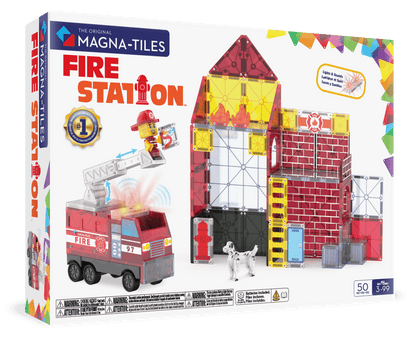 MAGNA-TILES® Fire Station Magna-Tiles Lil Tulips