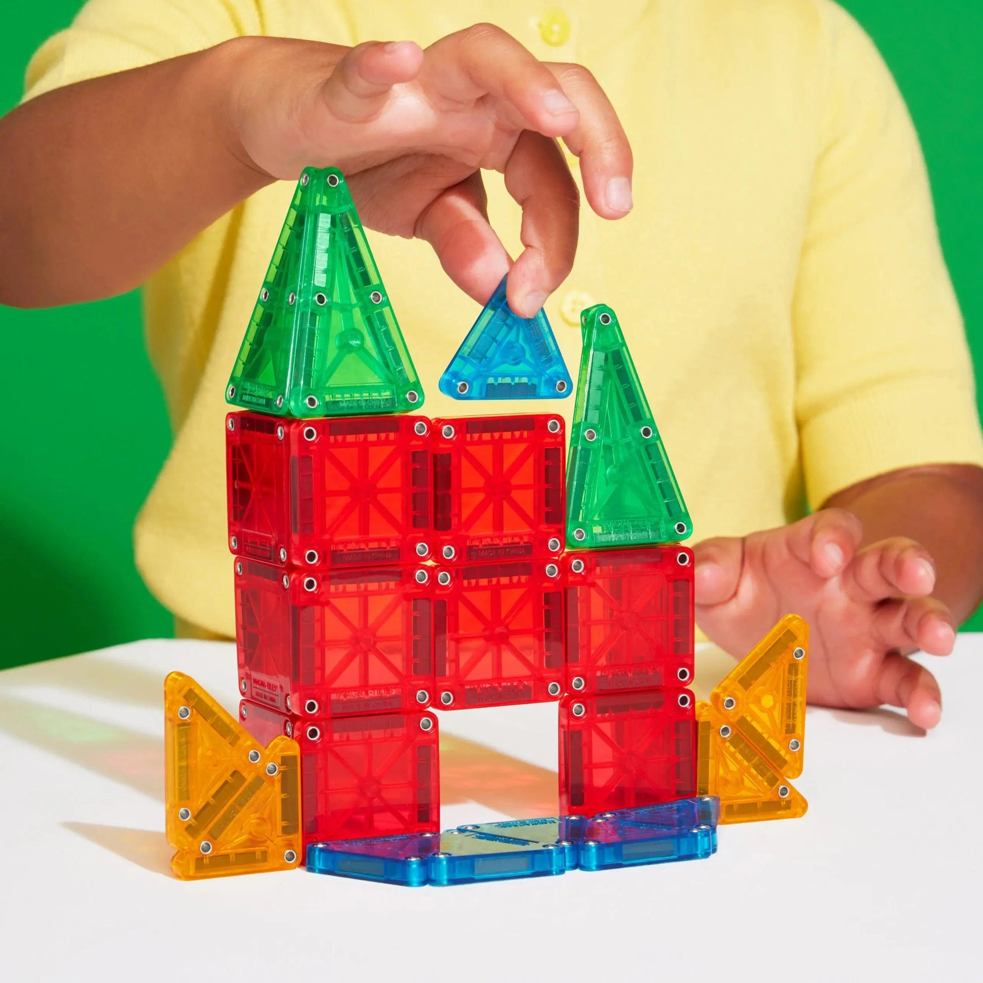 MAGNA-TILES® microMAGS 26 Piece Travel Set: Bold Colors Magna-Tiles Lil Tulips
