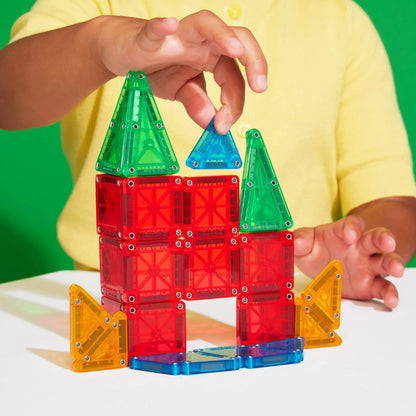 MAGNA-TILES® microMAGS 26 Piece Travel Set: Bold Colors Magna-Tiles Lil Tulips