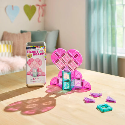 MAGNA-TILES® MicroMAGS Heart to Heart Travel Magna-Tiles Lil Tulips