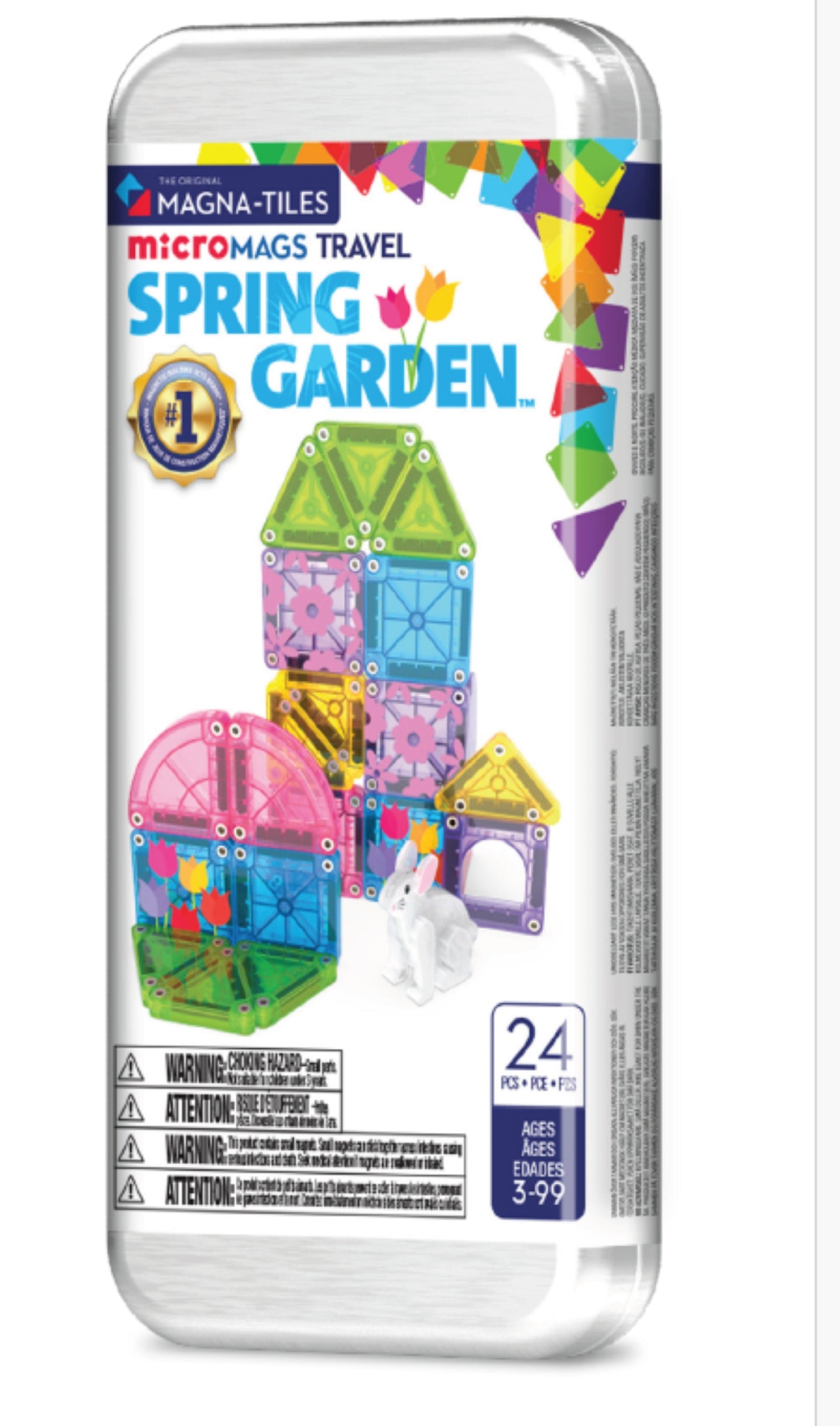 MAGNA-TILES® MicroMAGS Spring Garden Travel Magna-Tiles Lil Tulips