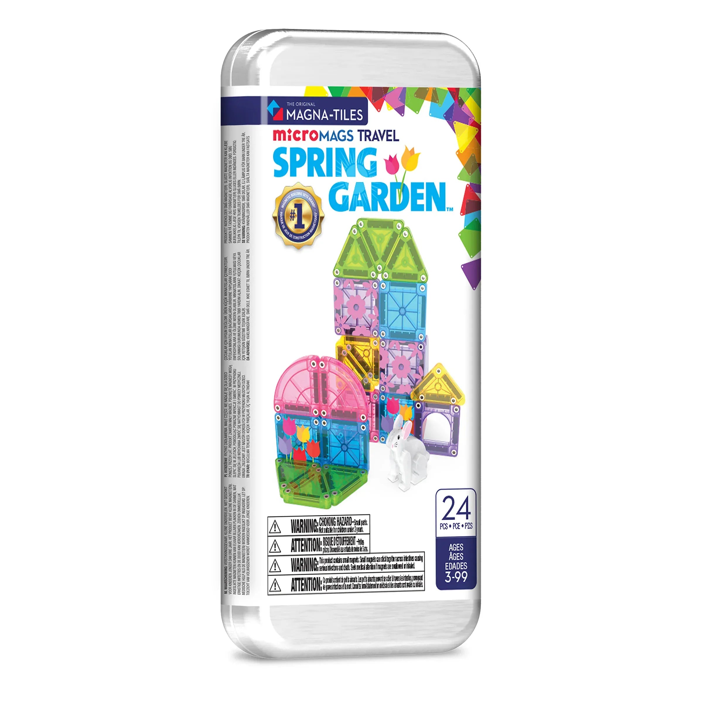 MAGNA-TILES® MicroMAGS Spring Garden Travel Magna-Tiles Lil Tulips