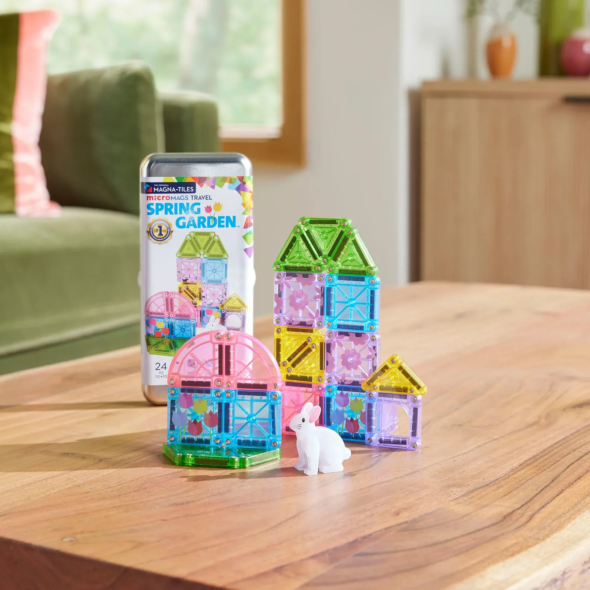 MAGNA-TILES® MicroMAGS Spring Garden Travel Magna-Tiles Lil Tulips