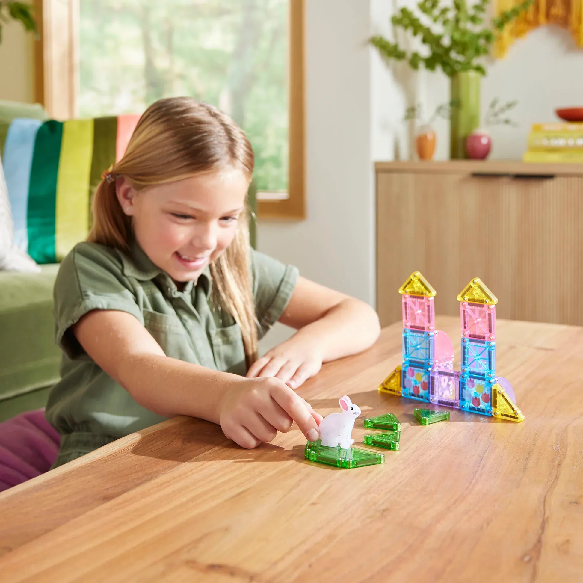 MAGNA-TILES® MicroMAGS Spring Garden Travel Magna-Tiles Lil Tulips