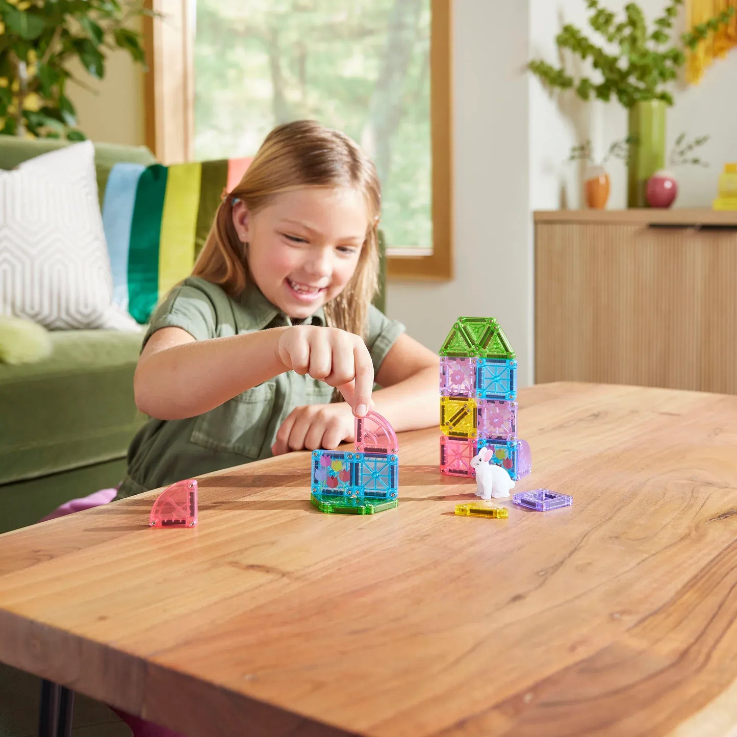MAGNA-TILES® MicroMAGS Spring Garden Travel Magna-Tiles Lil Tulips