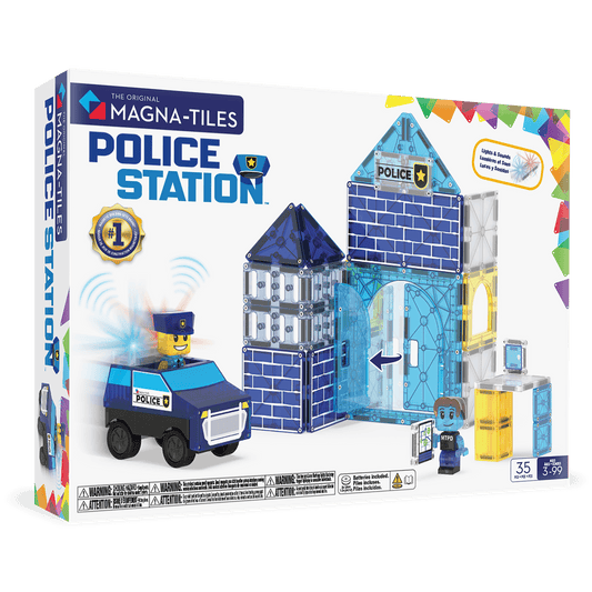 MAGNA-TILES® Police Patrol Magna-Tiles Lil Tulips