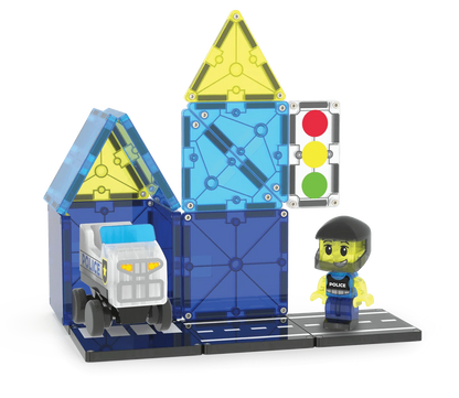 MAGNA-TILES® Police Patrol Magna-Tiles Lil Tulips