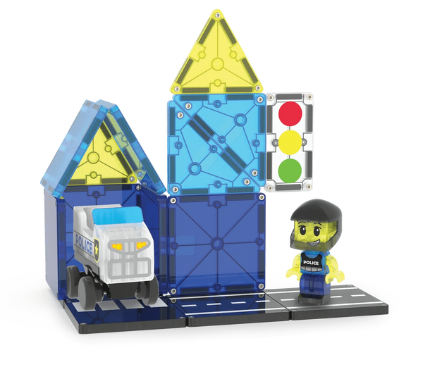 MAGNA-TILES® Police Patrol Magna-Tiles Lil Tulips