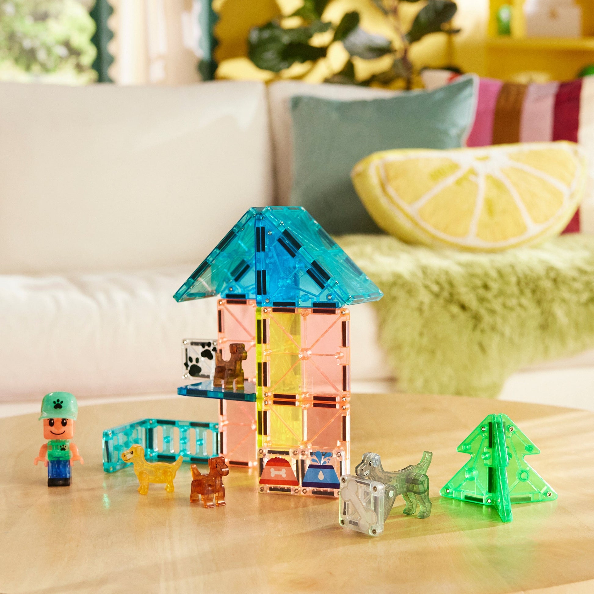 MAGNA-TILES® Puppy Park Magna-Tiles Lil Tulips