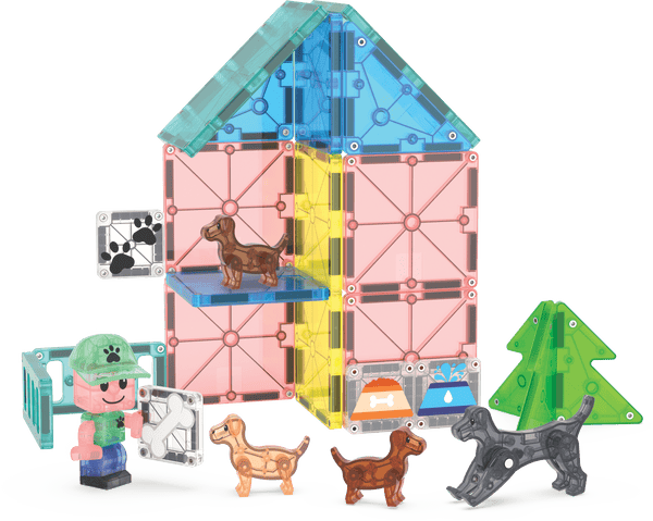 MAGNA-TILES® Puppy Park Magna-Tiles Lil Tulips