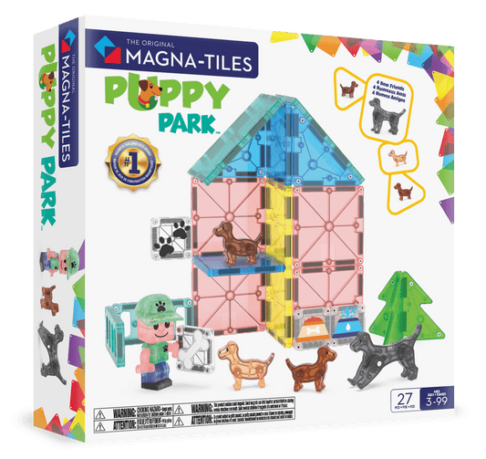 MAGNA-TILES® Puppy Park Magna-Tiles Lil Tulips