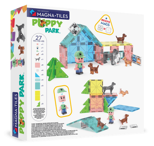 MAGNA-TILES® Puppy Park Magna-Tiles Lil Tulips