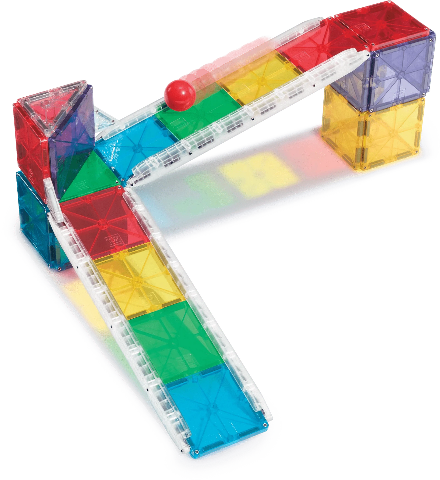 MAGNA-TILES® Rail Racers™   33 Piece Set Magna-Tiles Lil Tulips