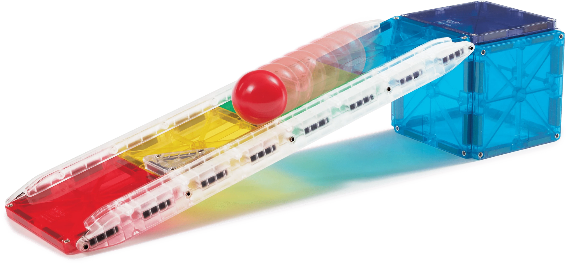 MAGNA-TILES® Rail Racers™   33 Piece Set Magna-Tiles Lil Tulips