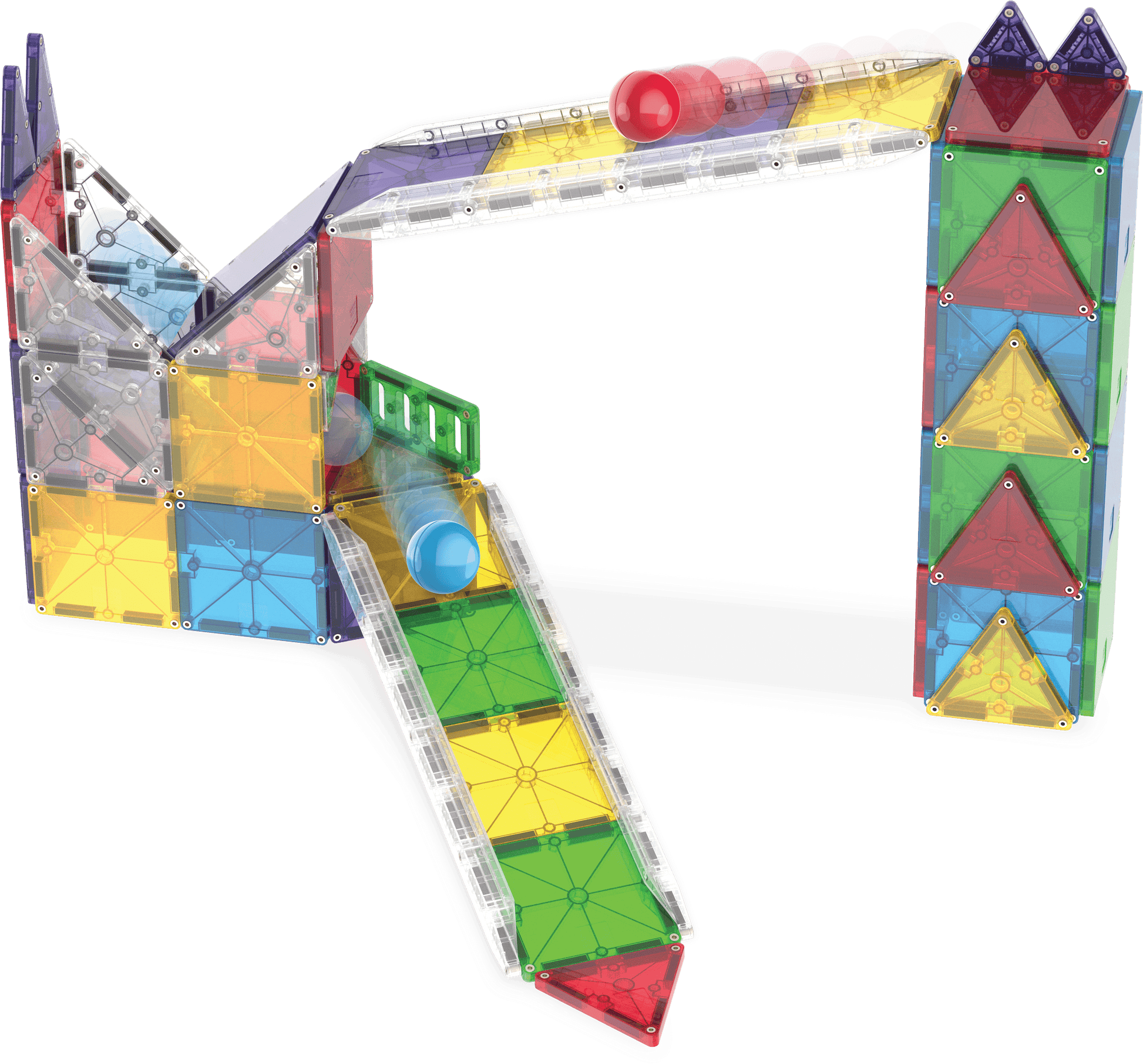 MAGNA-TILES® Rail  Racers Deluxe Magna-Tiles Lil Tulips