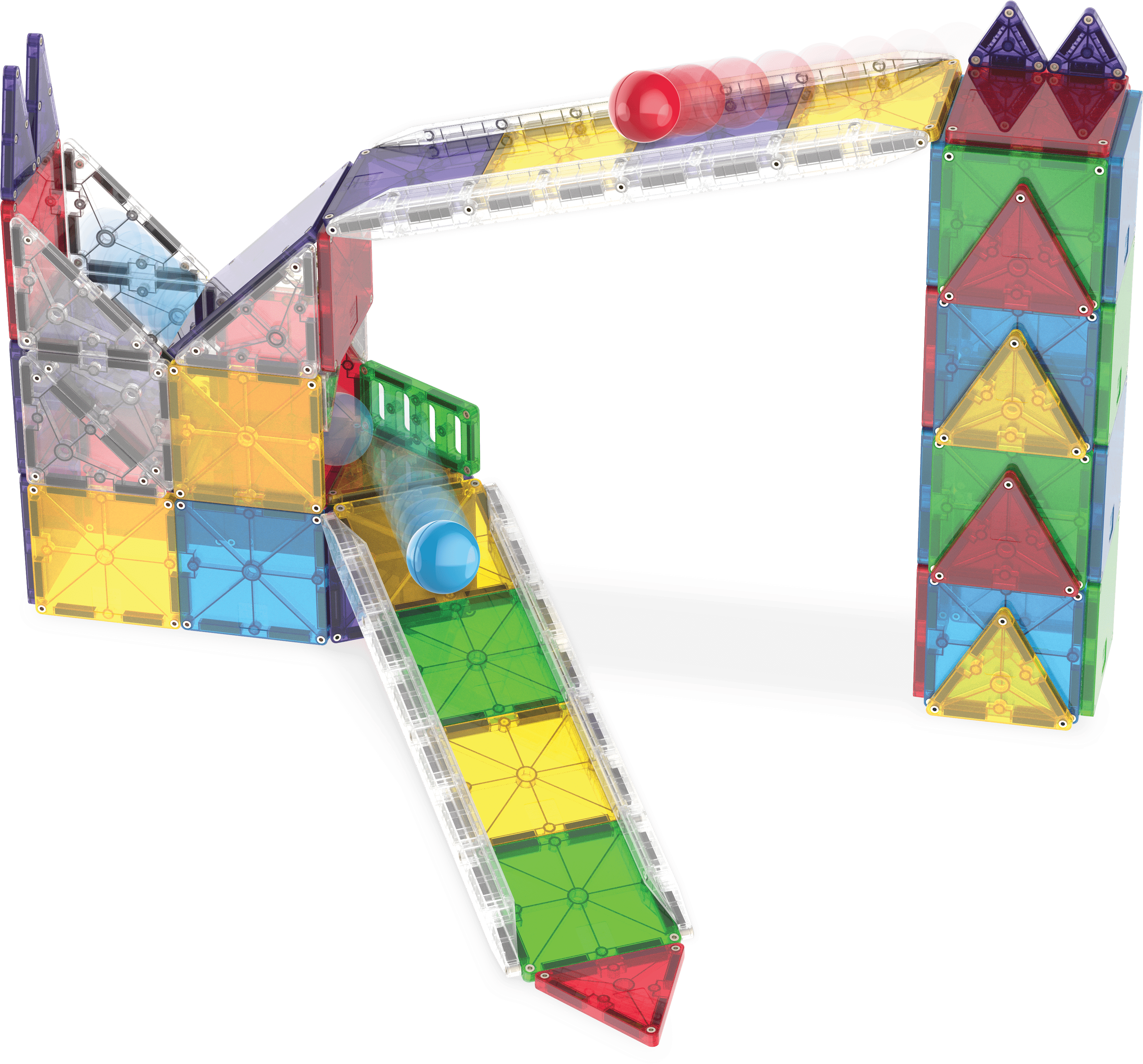 MAGNA-TILES® Rail  Racers Deluxe Magna-Tiles Lil Tulips