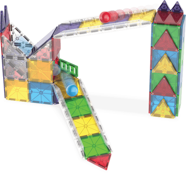 MAGNA-TILES® Rail  Racers Deluxe Magna-Tiles Lil Tulips
