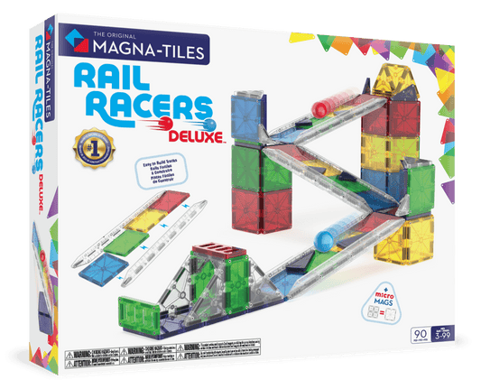 MAGNA-TILES® Rail  Racers Deluxe Magna-Tiles Lil Tulips