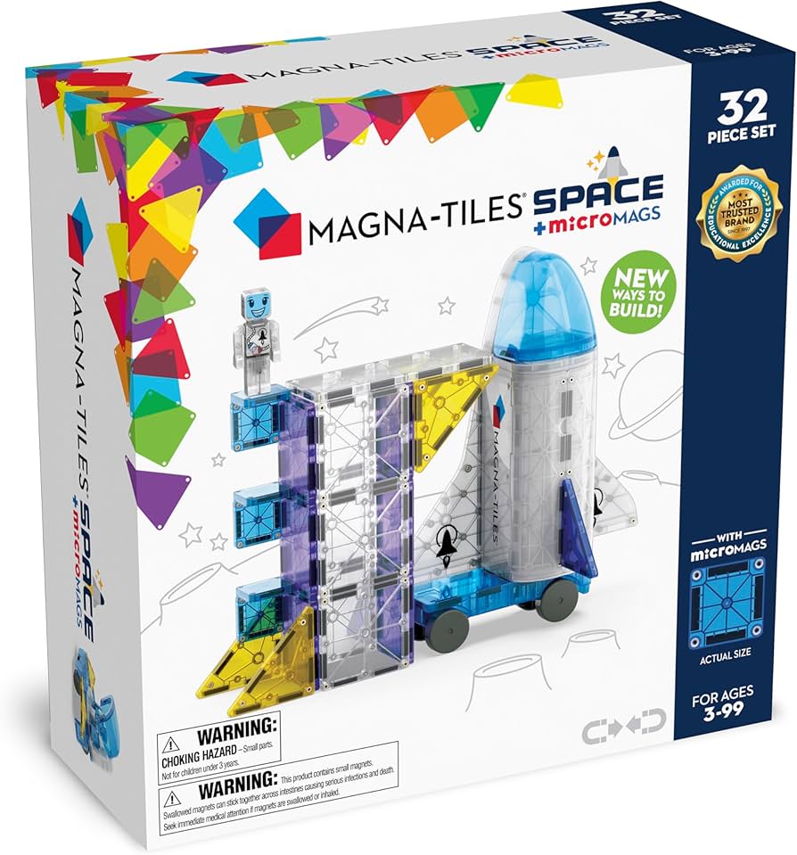 Magna-Tiles® Space 32-Piece Set Magna-Tiles Lil Tulips