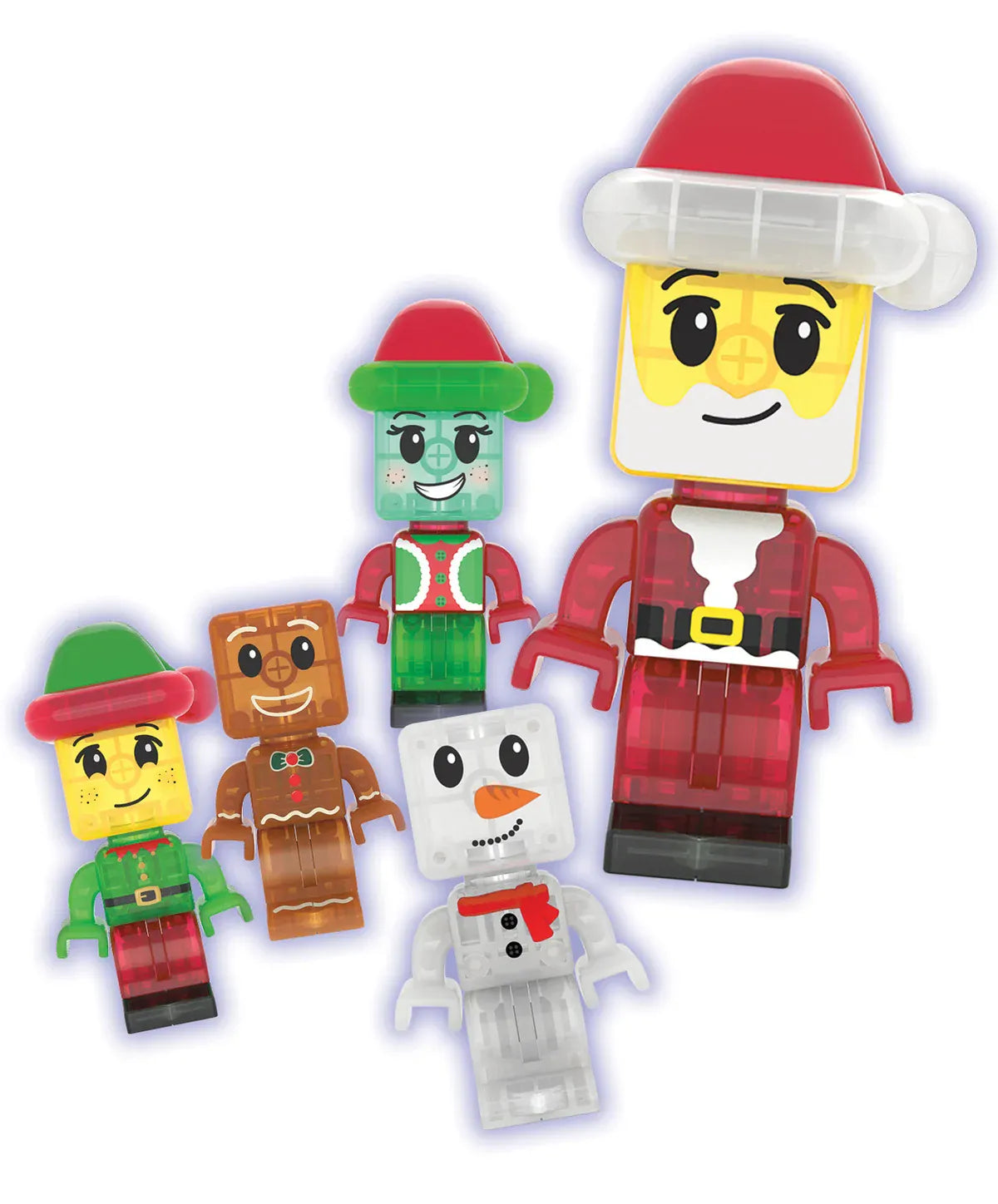 Magnatile Santa & Friends Blind Bag Magna-Tiles Lil Tulips