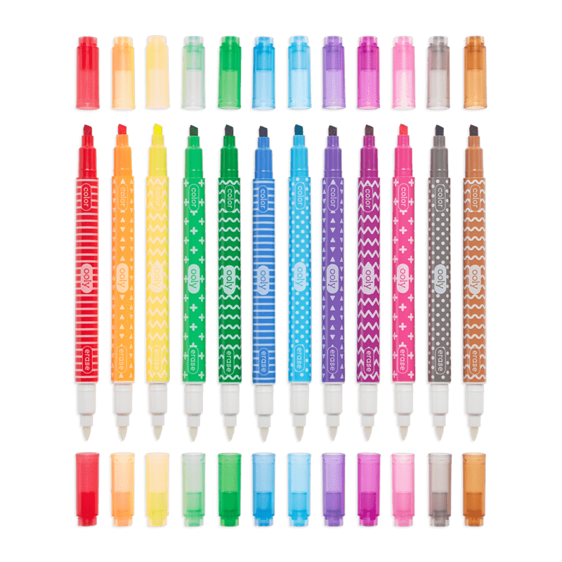 Make No Mistake Erasable Markers OOLY Lil Tulips