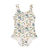 Manatee Ruffle Leg One Piece Swimsuit Emerson and Friends Lil Tulips