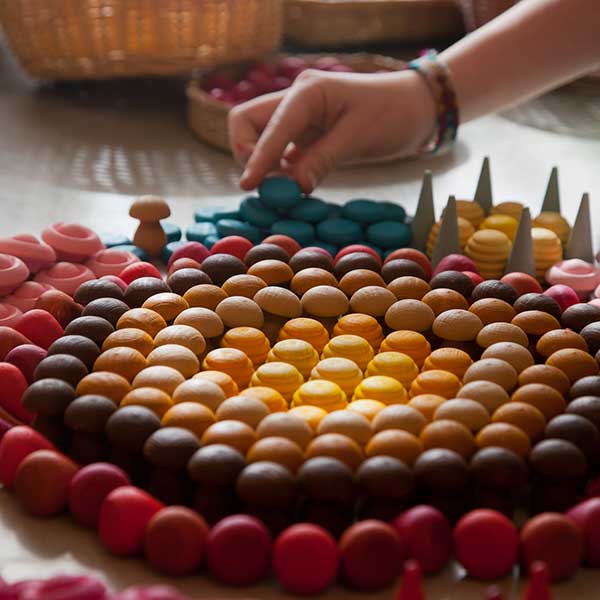 Mandala Little Mushroom Grapat Lil Tulips