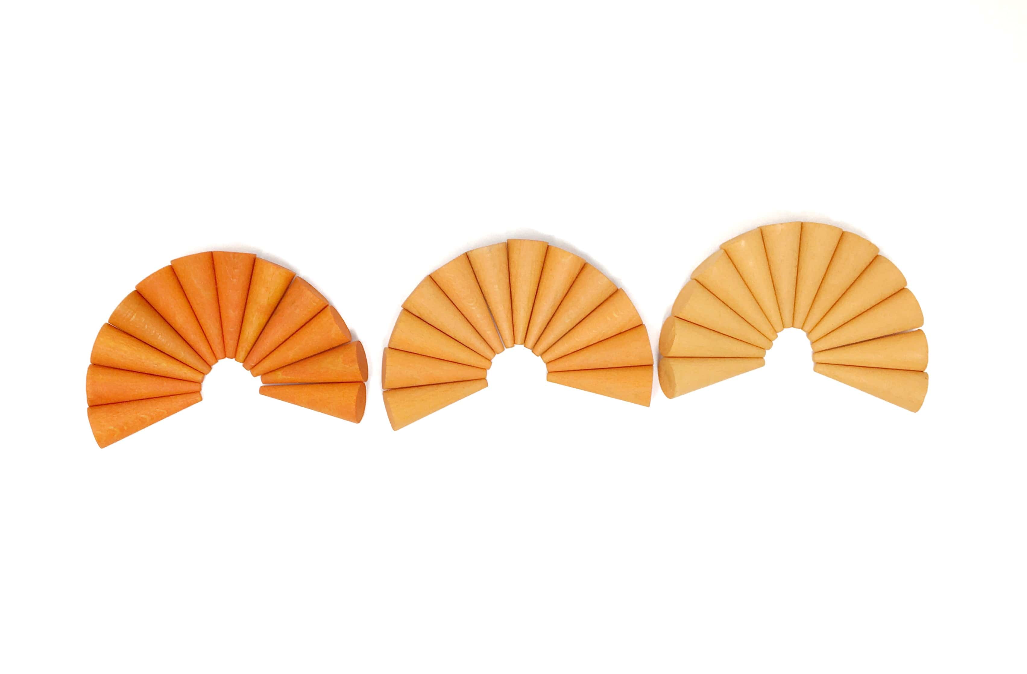 Mandala Orange Cones Grapat Lil Tulips