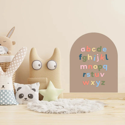 Maple Magnetic Arch Wall Decal - MINI The Type Set Co. Lil Tulips