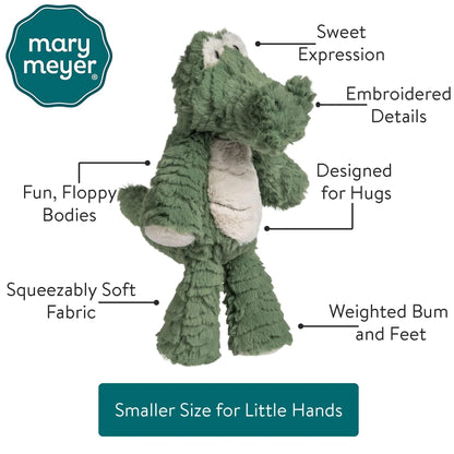 Marshmallow Junior Gator – 9″ Mary Meyer Lil Tulips