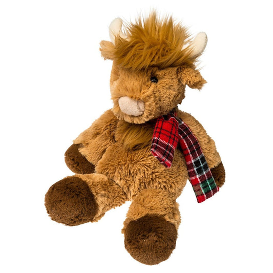 Marshmallow Junior Nutmeg Highland Cow Mary Meyer Lil Tulips