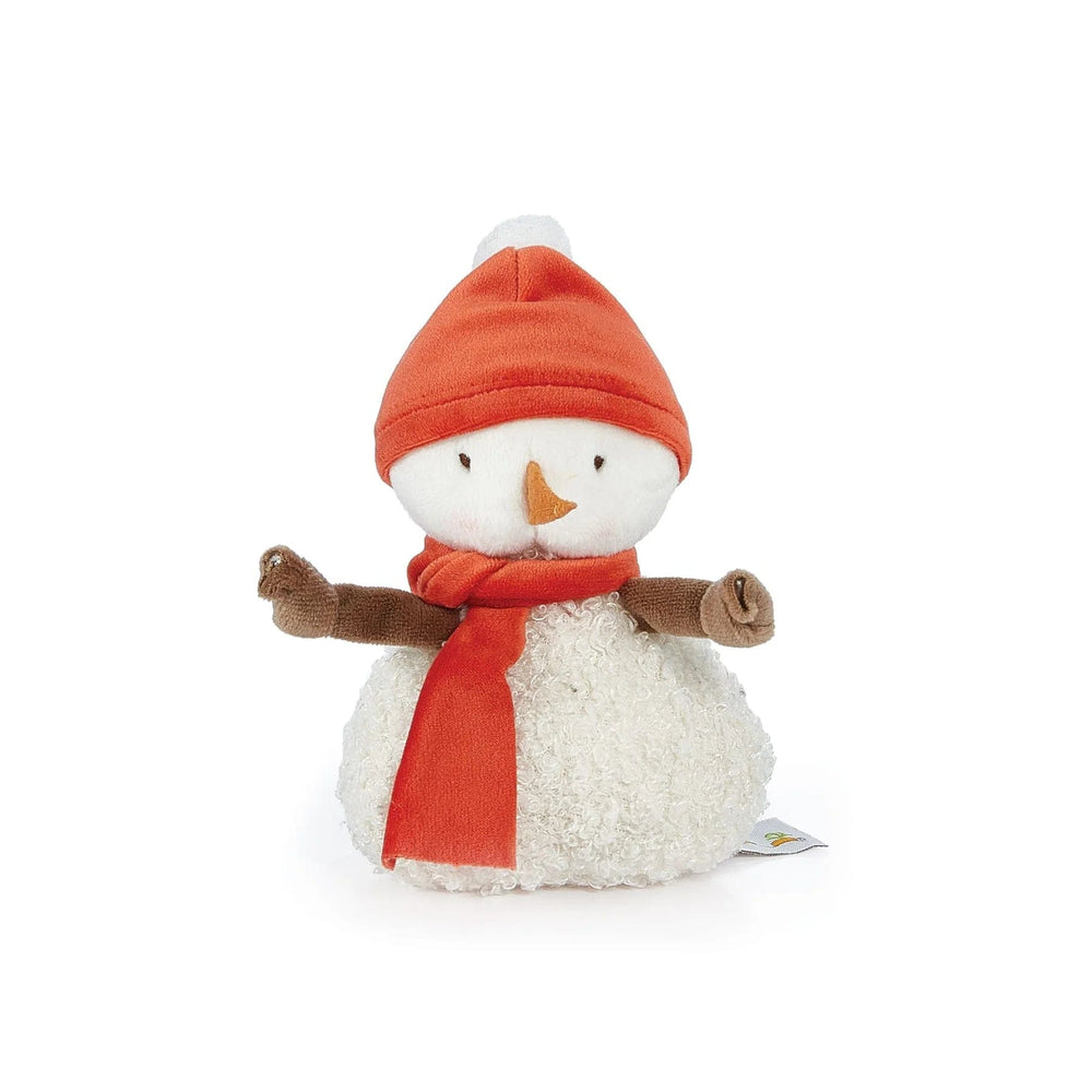 Marshmallow Snowman Roly Poly Stuffed Animal Bunnies by the Bay no points Lil Tulips