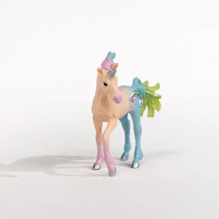 Marshmallow Unicorn Foal Unicorn Toy Schleich Lil Tulips