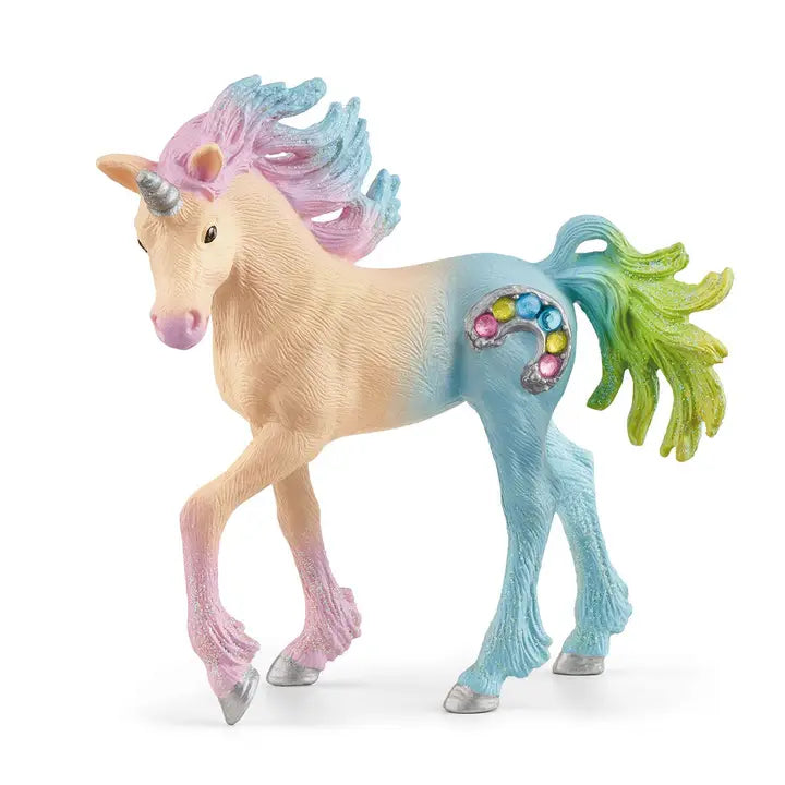 Marshmallow Unicorn Foal Unicorn Toy Schleich Lil Tulips