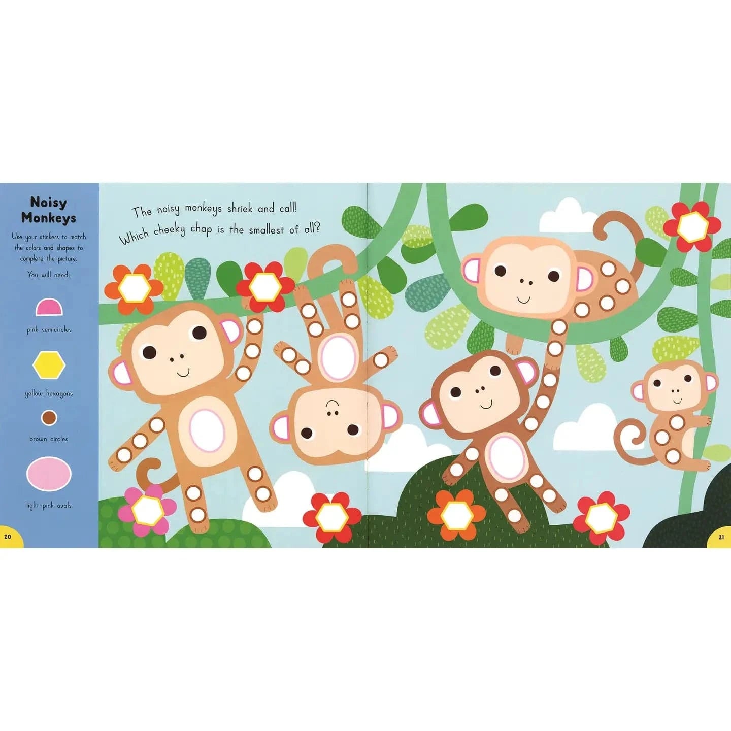 Match and Stick: in the Jungle EDC Publishing Lil Tulips