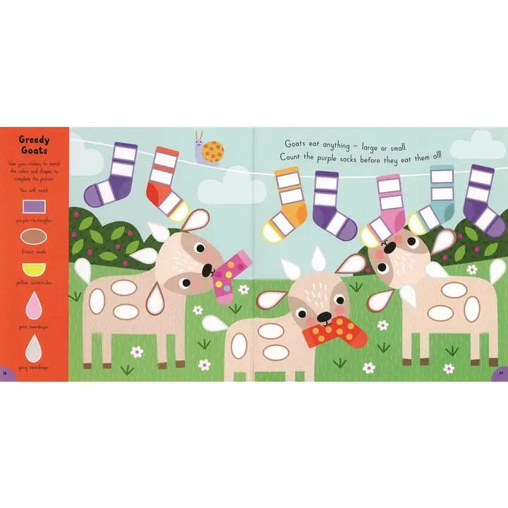 Match and Stick: On the Farm EDC Publishing Lil Tulips