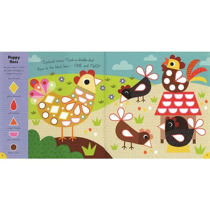 Match and Stick: On the Farm EDC Publishing Lil Tulips