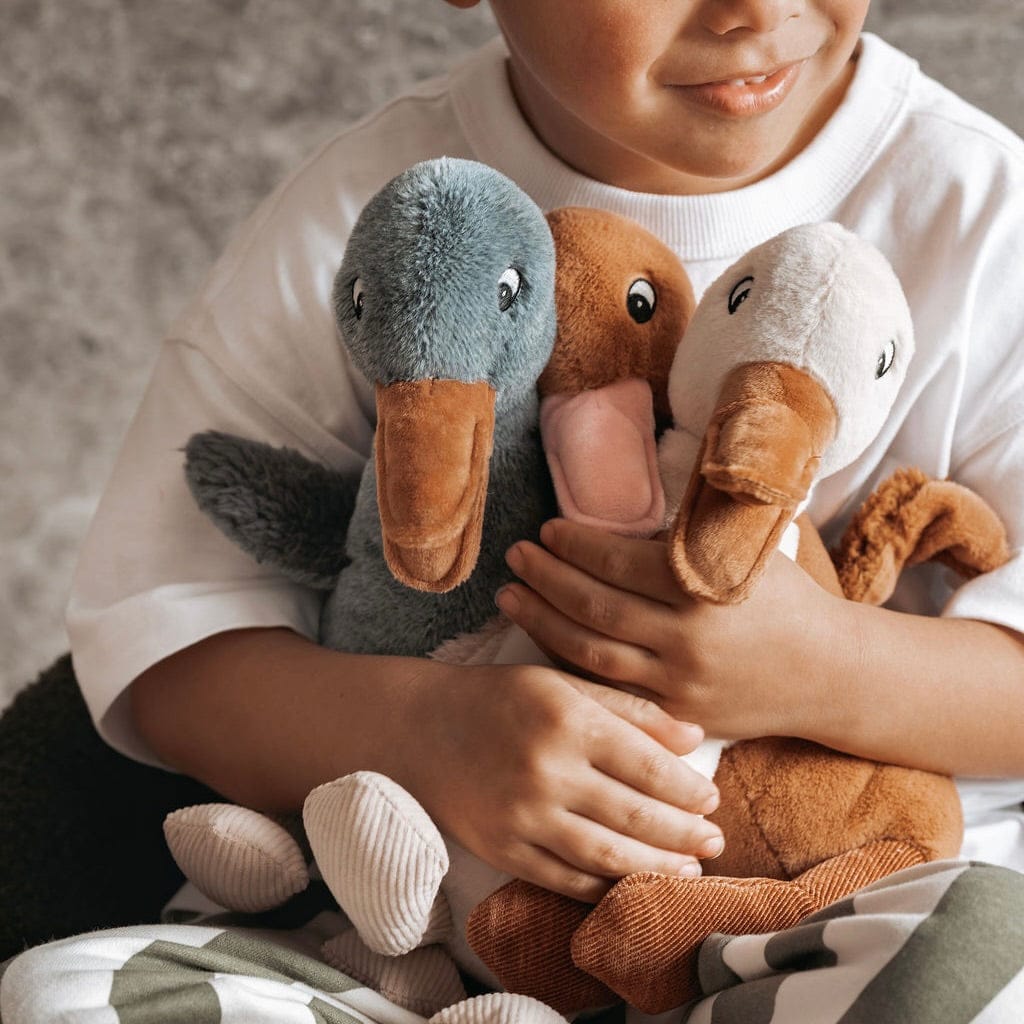 Maude Duck Plush Toy and the little dog laughed Lil Tulips