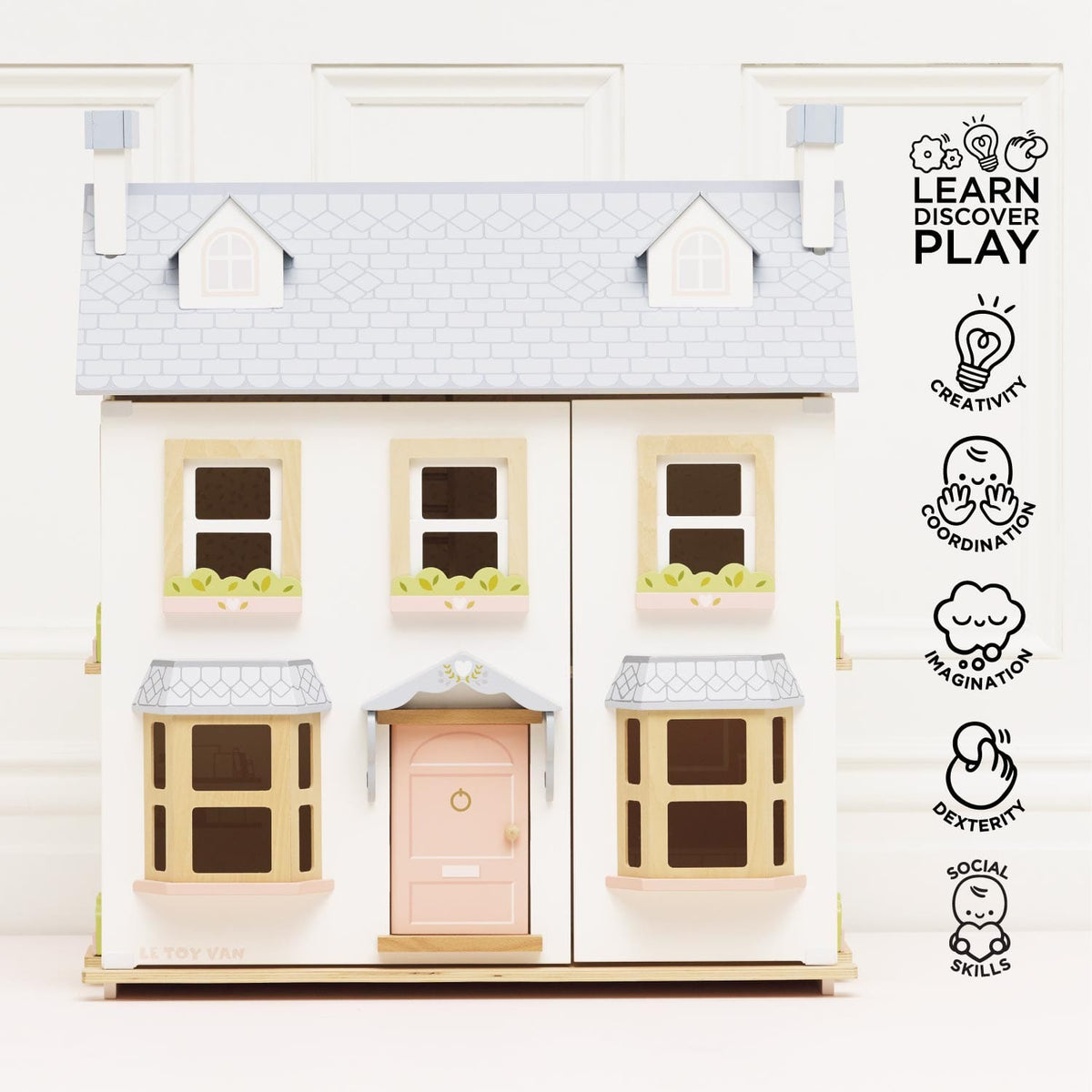 Mayberry Manor Wooden Dolls House Le Toy Van Lil Tulips