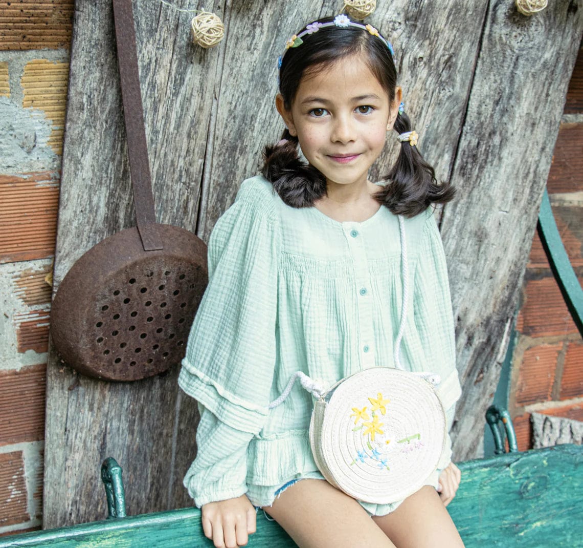 Meadow Basket Bag Rockahula Kids buble Lil Tulips