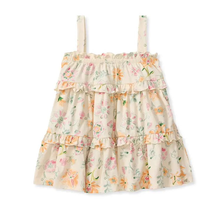 Mediterranean Floral Organic Dress Burt's Bees Baby Lil Tulips