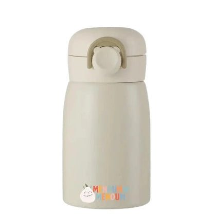 Menoum Menoum Thermos Bottle - Beige Menoum Menoum Lil Tulips