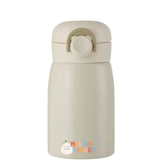 Menoum Menoum Thermos Bottle - Beige Menoum Menoum Lil Tulips