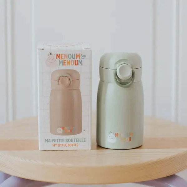 Menoum Menoum Thermos Bottle - Sage Green Menoum Menoum Lil Tulips