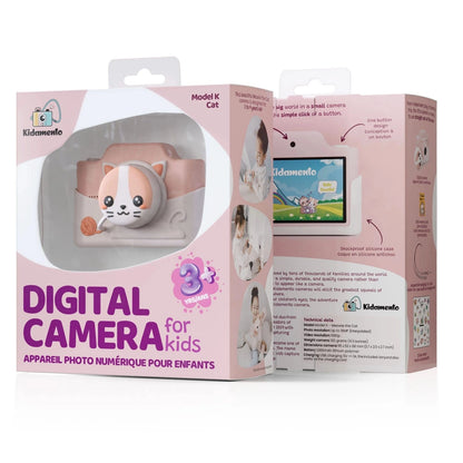 Meowie the Cat - Kids Digital Camera - Model K Kidamento Lil Tulips