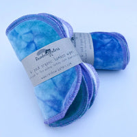 Mermaid 6-pack Tie Dye Organic Wipes Rainbow Waters Lil Tulips