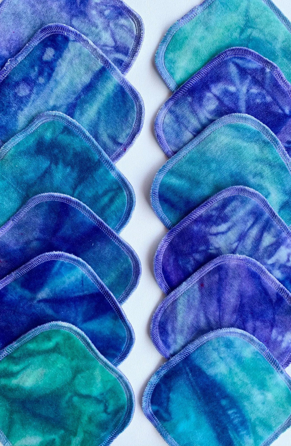 Mermaid 6-pack Tie Dye Organic Wipes Rainbow Waters Lil Tulips