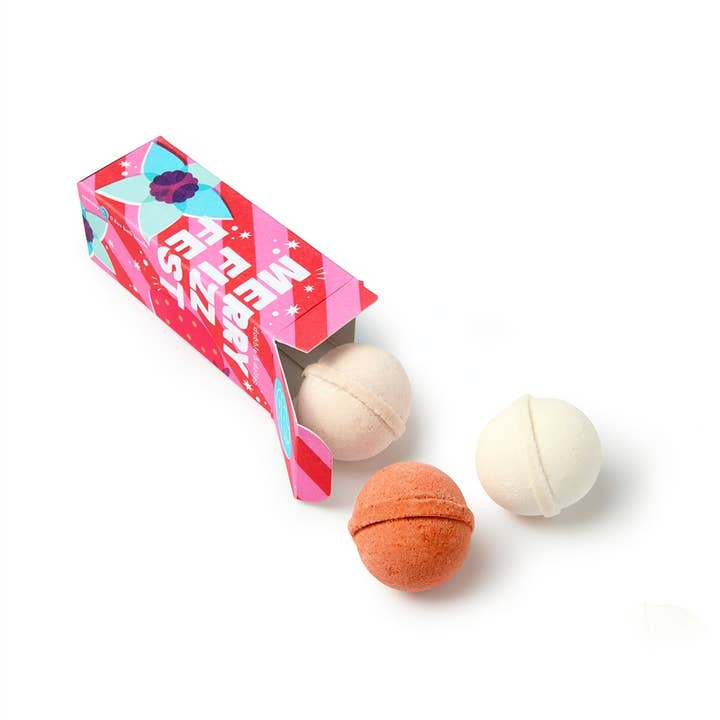 Merry Fizz Fest® Mini Bath Bombs — Holiday Trio Dabble & Dollop Lil Tulips