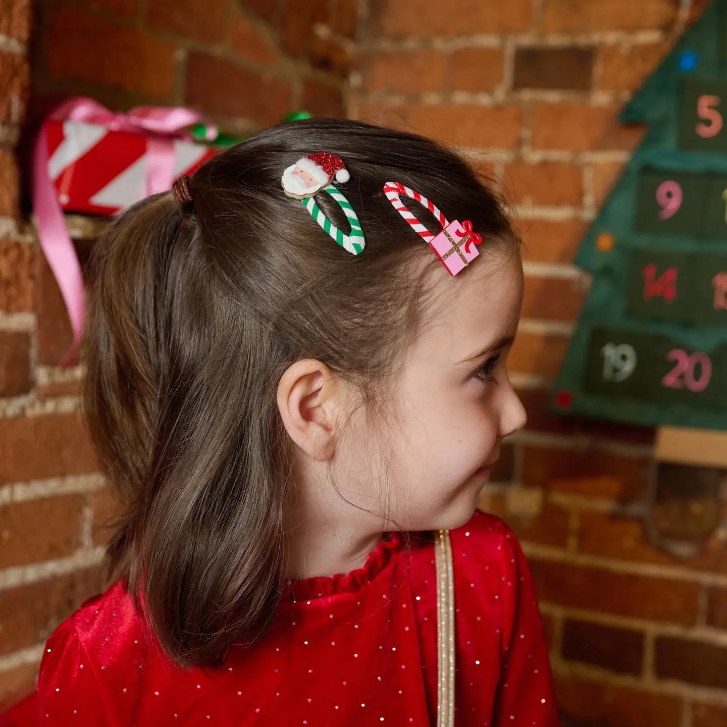 Merry Santa Clips Rockahula Kids Lil Tulips